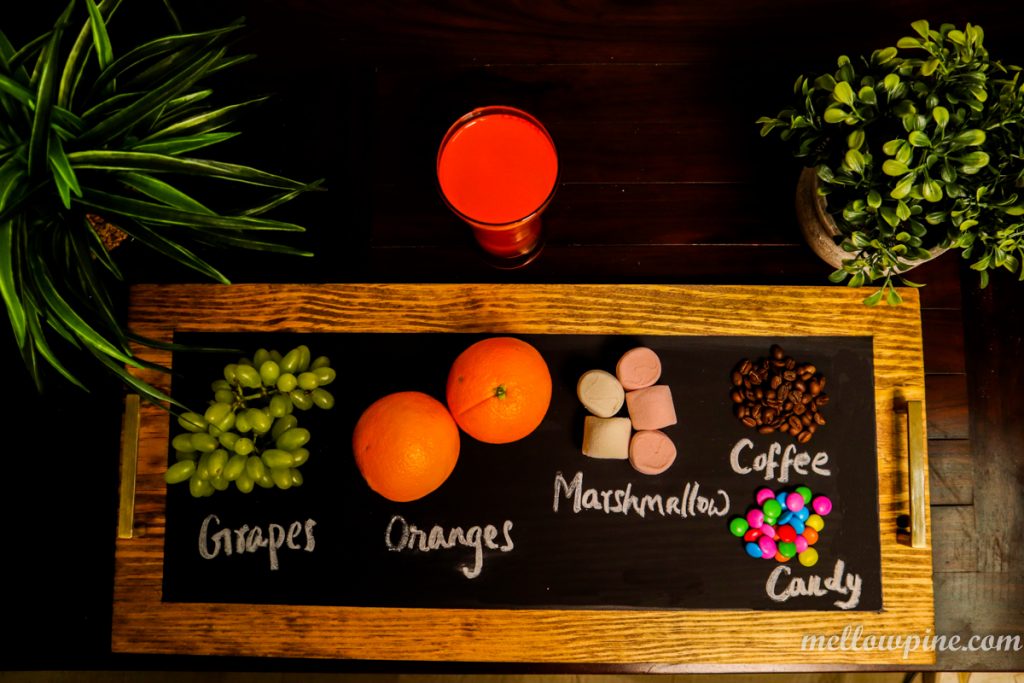 DIY serving tray with danish oil finish