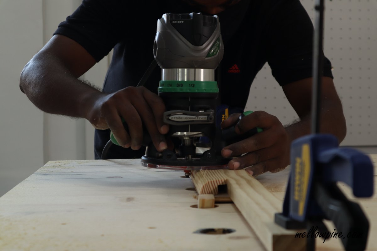 routing the pieces