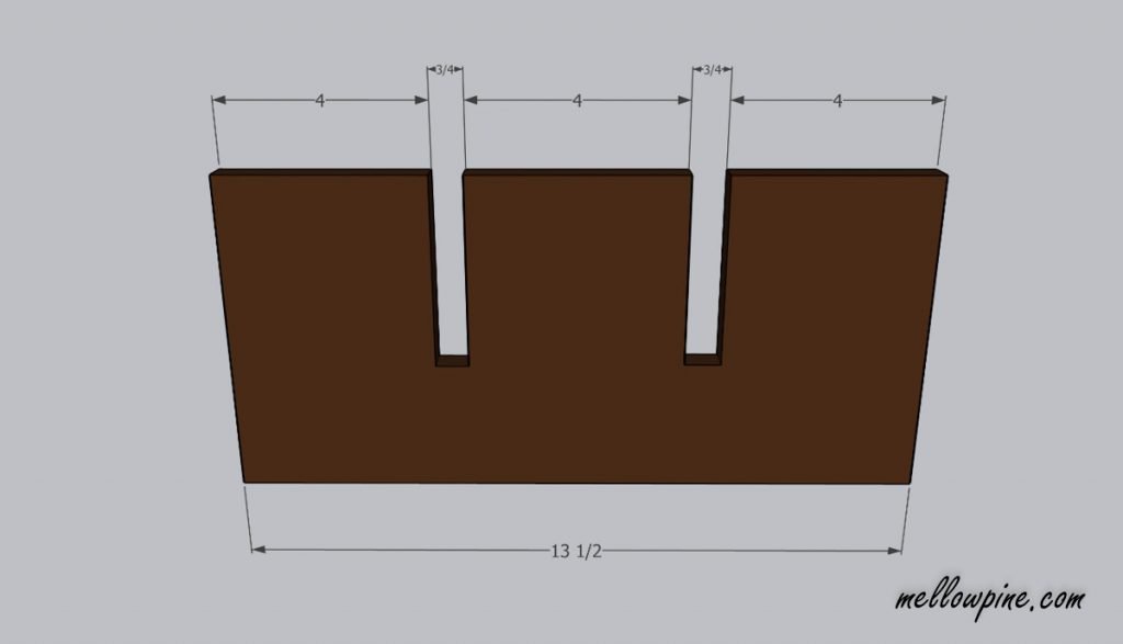 Plan for 13 inch pieces