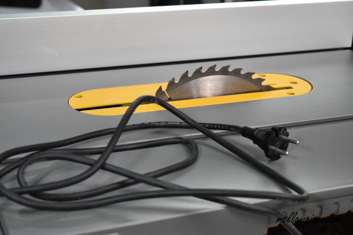 table saw unplugged