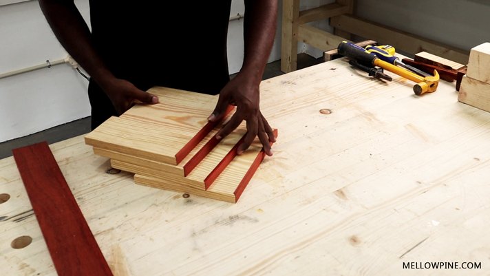 dry fit of the pieces