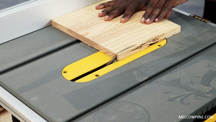Resizing the shelf pieces