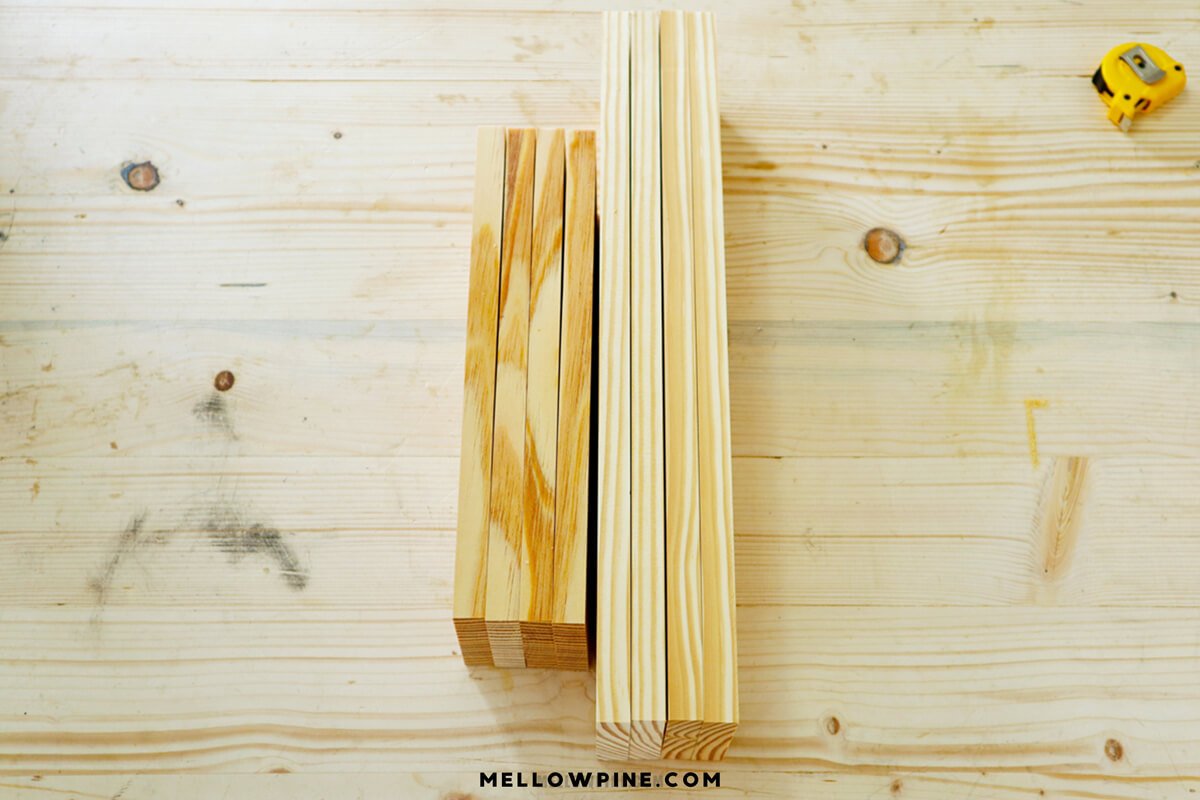 4 inch wood pieces