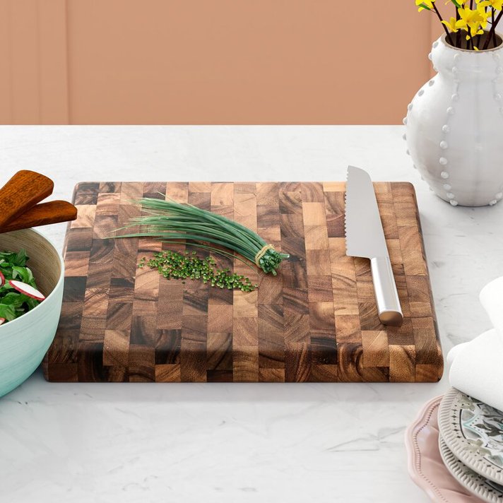 end grain cutting board