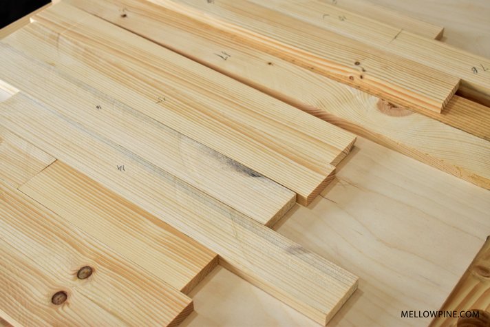 Wood Pieces after Sizing