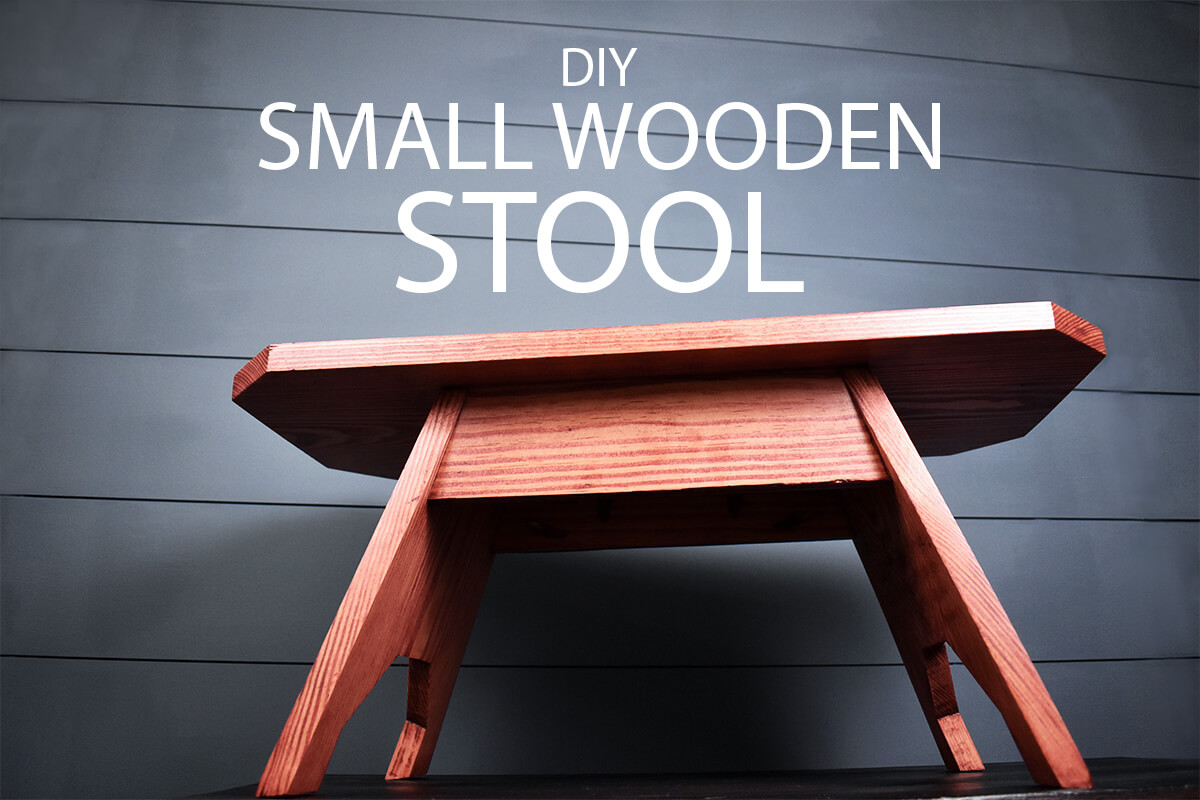 DIY Small Wooden Stool