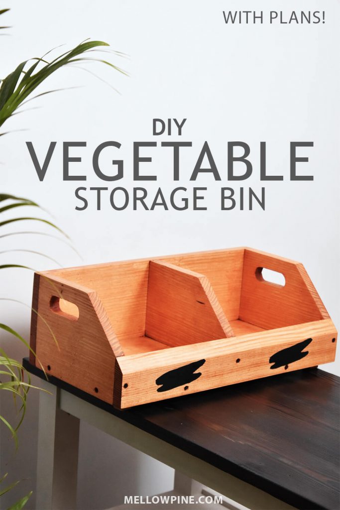 DIY Vegetable Storage Bin