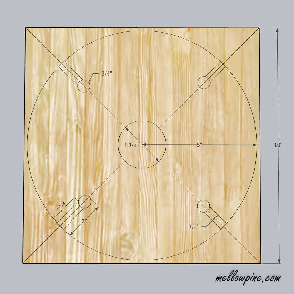 Wine Glass Holder Plan