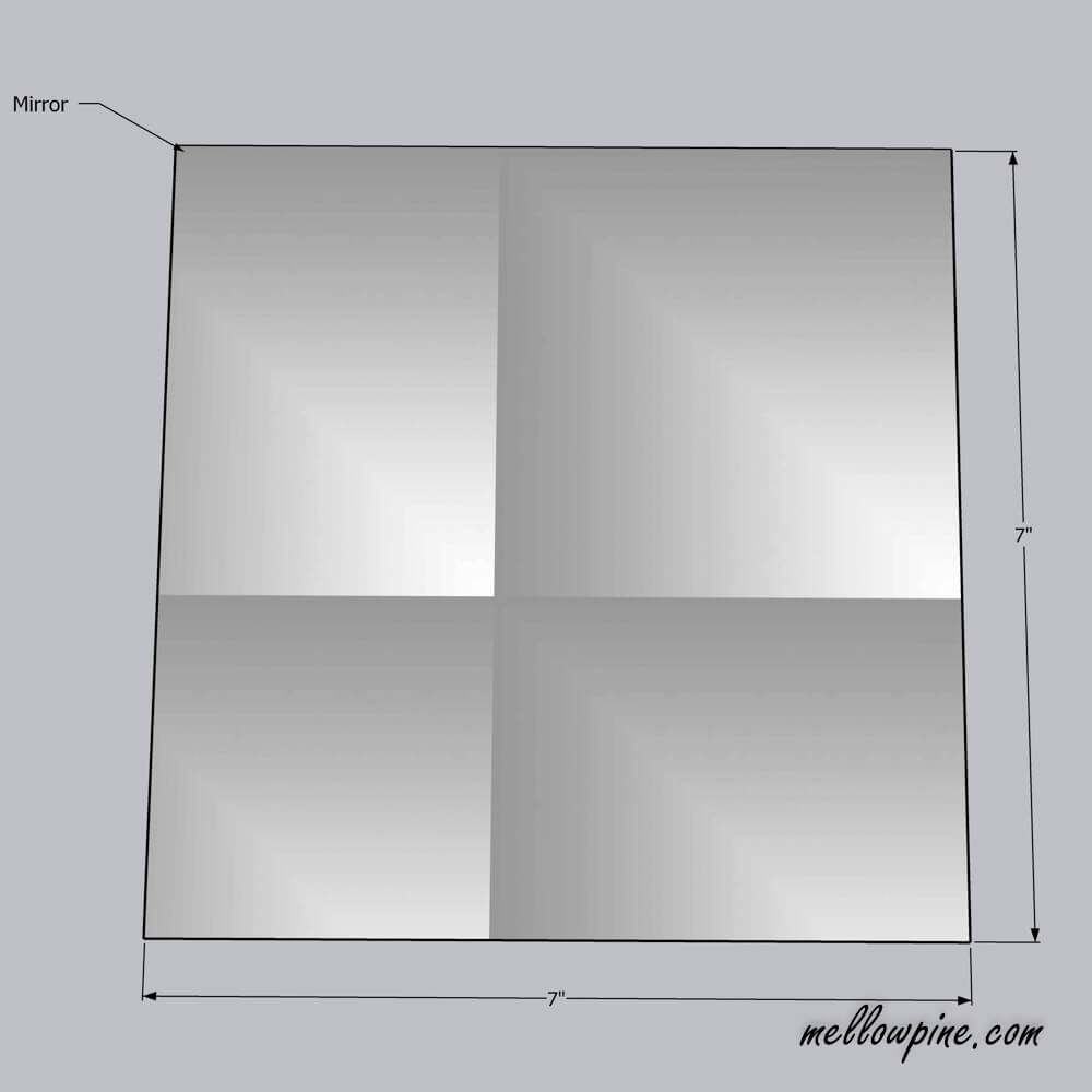 Size of the mirror