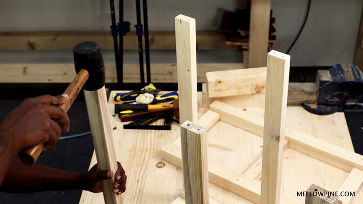 Putting the two sides of the frame together