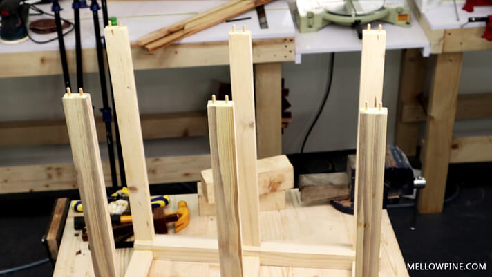 Putting the two sides of the frame together