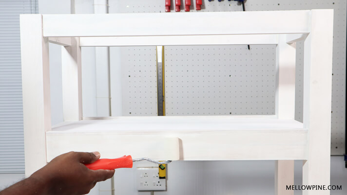 Painting the frame