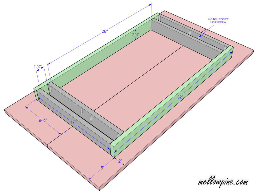 Plan for the desk top component