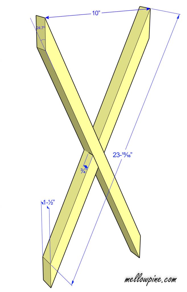 X Brace Plan