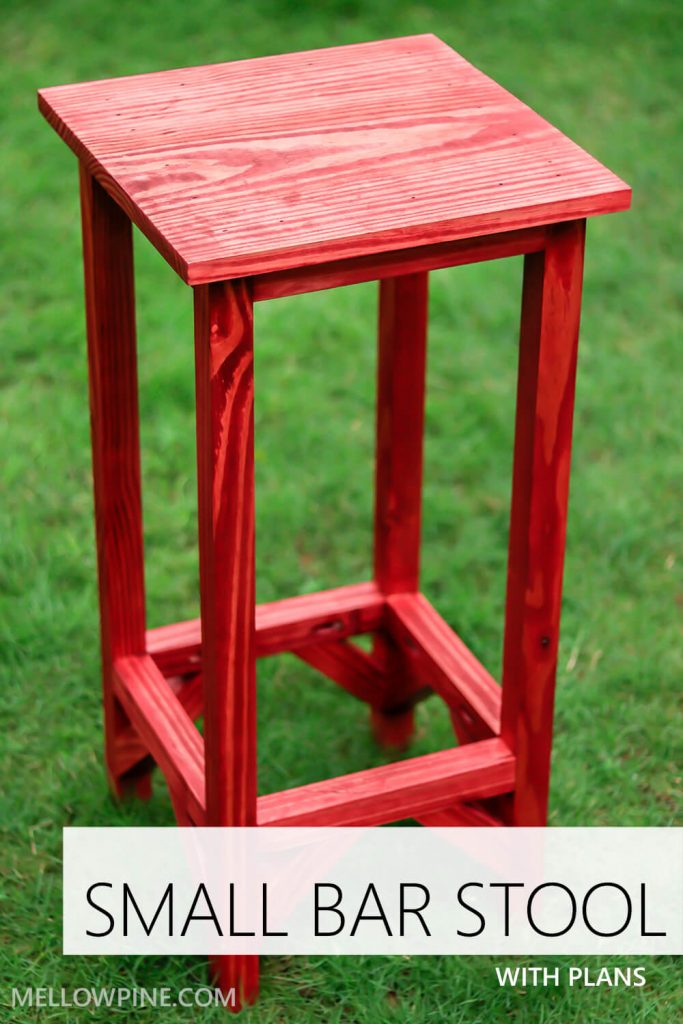 DIY Small Bar Stool