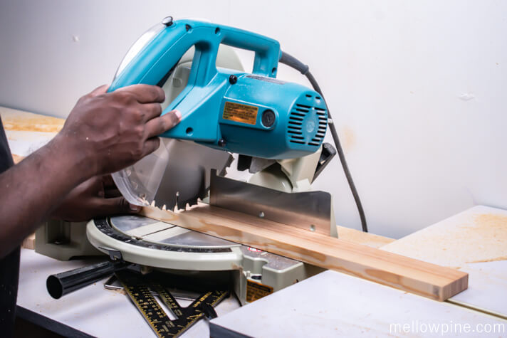 Making the slot frame pieces