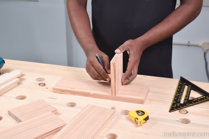 Marking the location of the Separator Piece