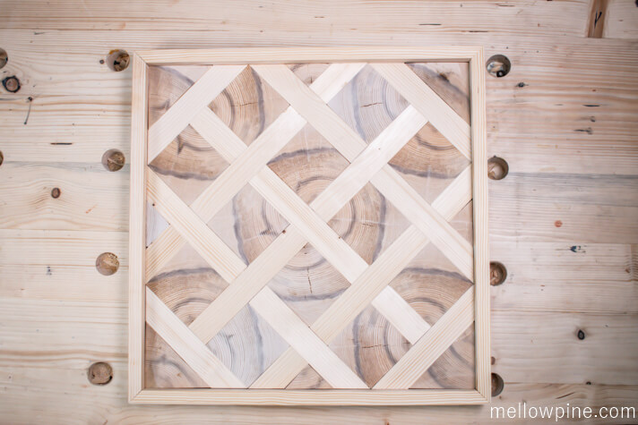 Dry fit check for the wall art pieces