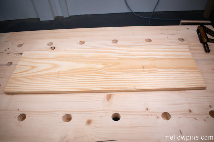 Top piece for the X bench