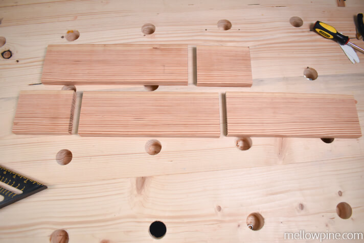 Pieces for the Separators, Base and Sides