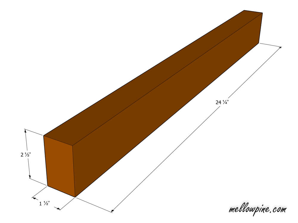 Longer Bracing Piece Plan
