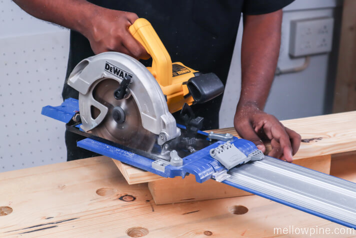 Making the X Leg piece