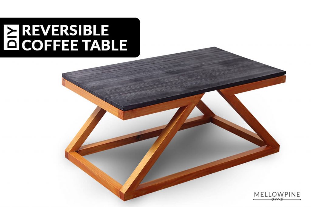 DIY Reversible Coffee Table