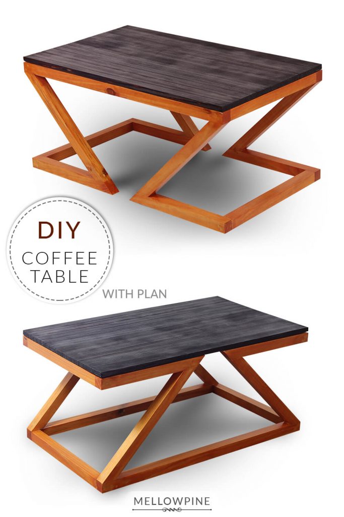 DIY Reversible Coffee Table