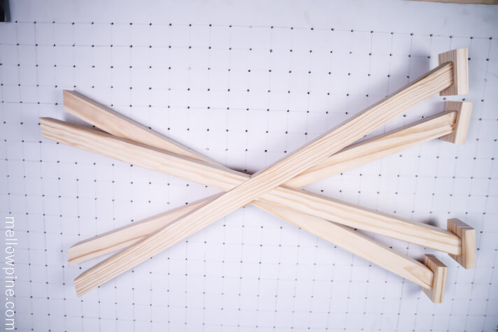 X legs with the end piece connected