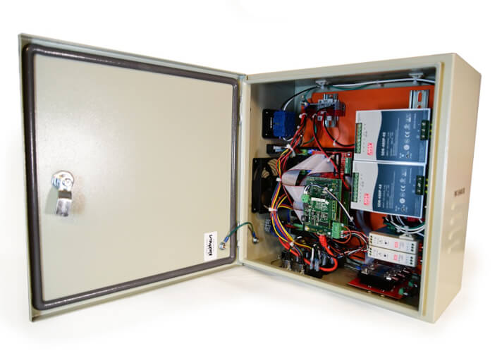 Avid CNC NEMA 34 Electronics Bundle inside Enclosure
