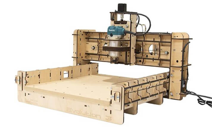 BobsCNC Evolution 3 with spoilboard
