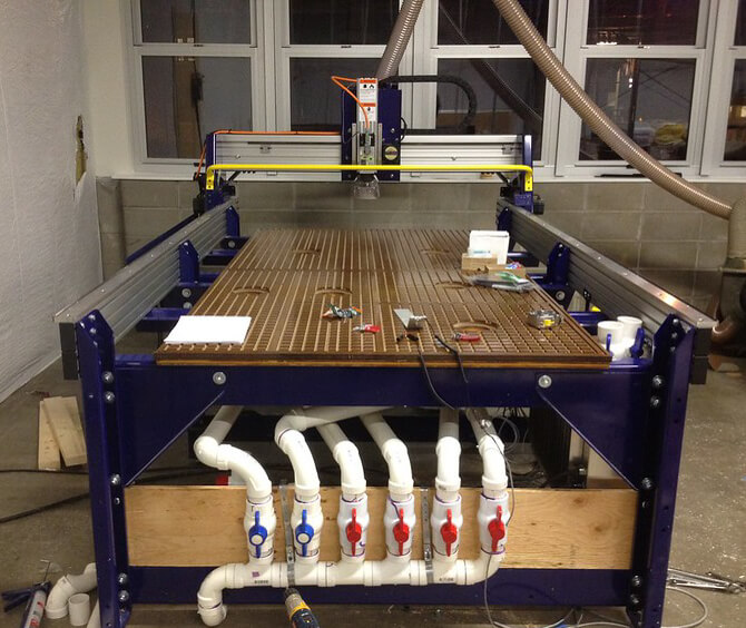 CNC Custom Vacuum Table