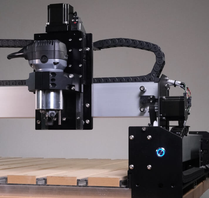 Carbide Compact Router on Shapeoko 4