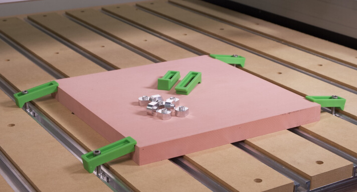 Clamping using Hybrid Table