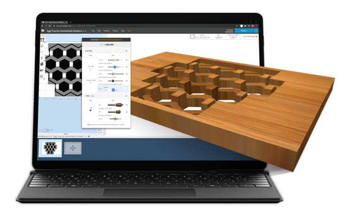 Easel software window