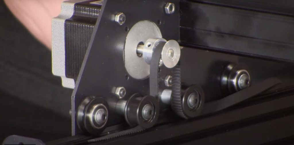 X Carve V wheels and Belt Drive