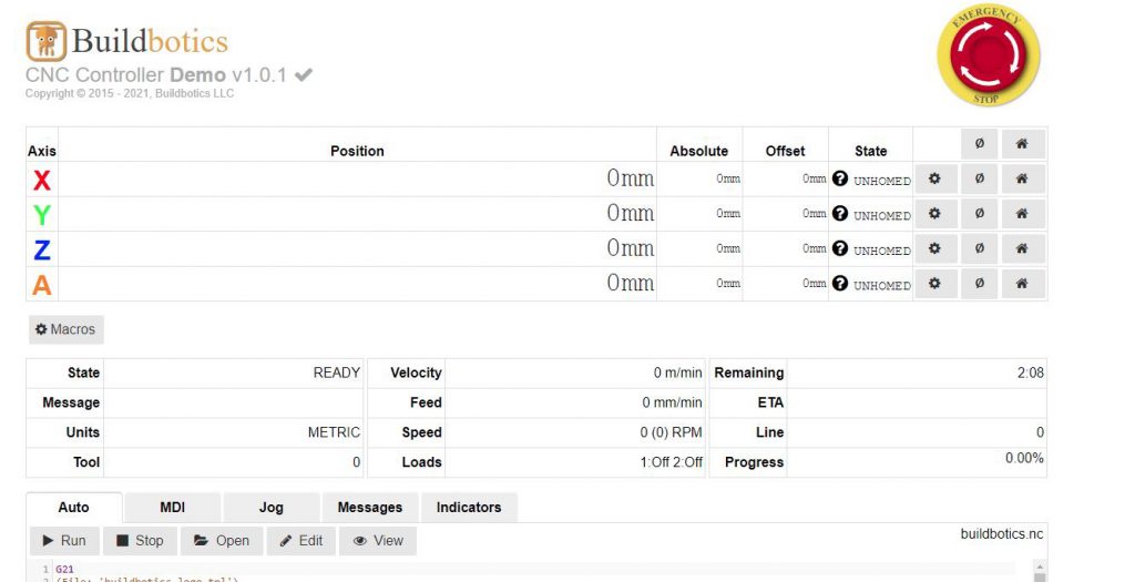 Buildbotics Control Software