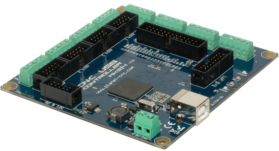 CNC USB controller Mk3_4 (4 axis)