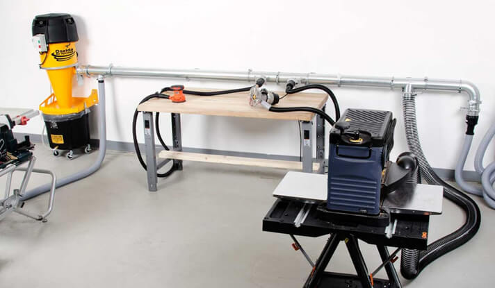 CNC Dust collection system