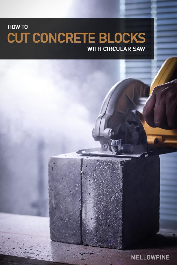 How to cut concrete blocks with circular saw
