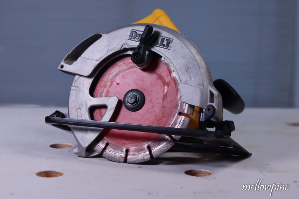 Diamond Masonry Blade in Circular Saw