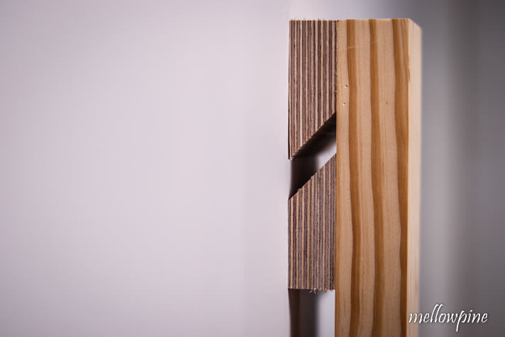 mounting the french cleat on wall