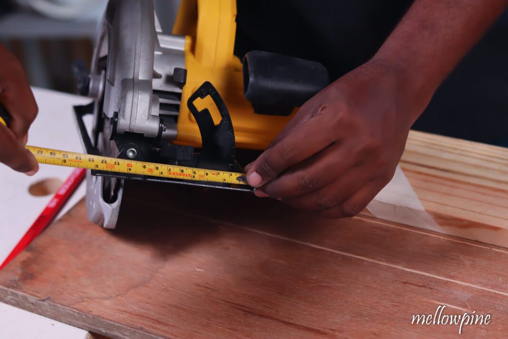 Measuring the offset