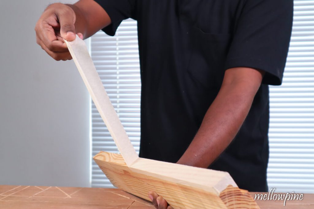 Removing tape