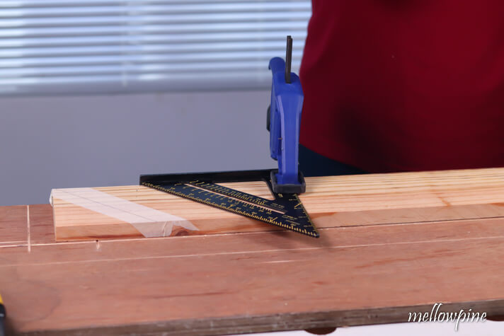 Clamping down the speed square