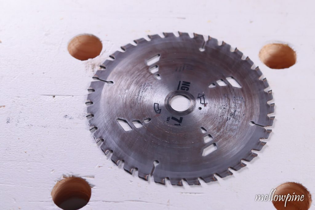 Sharpened Circular Saw Blade