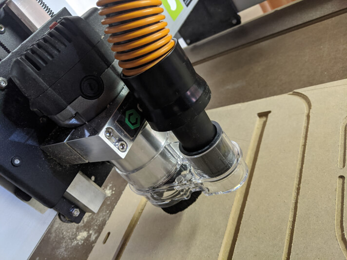 Sweepy V2 dust boot from Carbide 3D