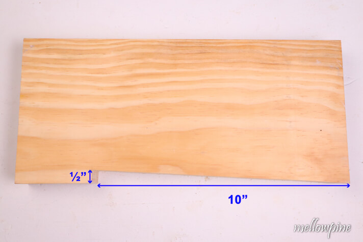 jig for cutting wedge on table saw