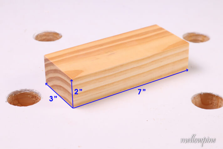 sanding block dimensions