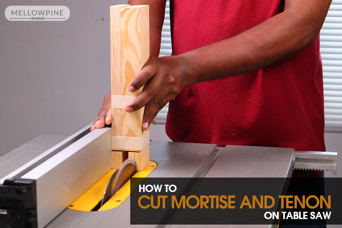 cutting mortise and tenon on table saw